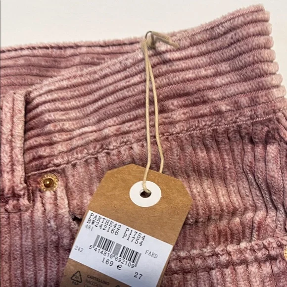 Bellerose Parthe Cord Corduroy pants– Dusty Pink (Flawed) - Picture 10 of 16